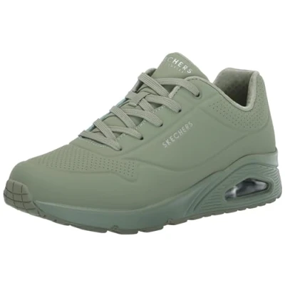 Afbeelding van Skechers Street Uno dames sneaker Licht groen Maat 41