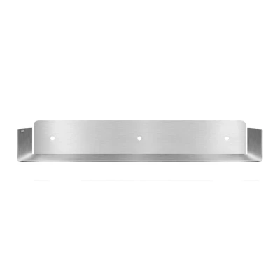 Afbeelding van LoooX Special inbouw planchet 80x10cm Geborsteld RVS Tijdloze uitstraling