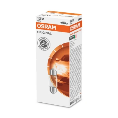 Afbeelding van Osram Gloeilamp 12V 10W SV8.5 8 Original Line 10 Stuks