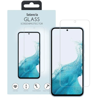 Afbeelding van Screenprotector Samsung Galaxy A54 (5G): Selencia Gehard Glas