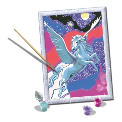 Afbeelding van Ravensburger CreArt Schilderen op Nummer Powerful Pegasus