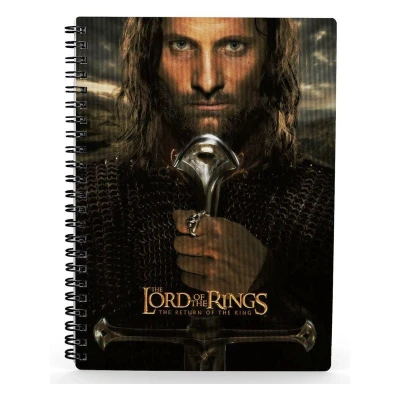 Afbeelding van SD Toys The Lord Of Rings Notitieboek 3D Effect Aragorn Multicolours