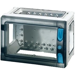 Afbeelding van Hensel lege behuizing ip66 bm1 270x180x163 wand open transparant deksel fp 0100