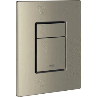 Afbeelding van Grohe skate cosmopolitan sl bedieningsplaat mechanisch tweeknops 197 x 156mm lxb kunststof nickel geborsteld 38732en0