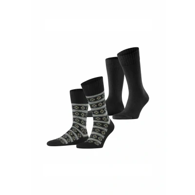 Afbeelding van Esprit 2PACK Sokken black, Heren, Maat: 43 46, Black