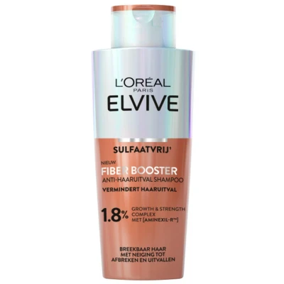 Afbeelding van 3x L&#039;Oréal Elvive Fiber Booster Anti Haaruitval Shampoo 200 ml