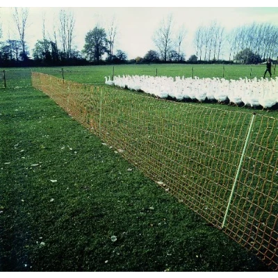 Afbeelding van Gallagher Kippennet (112 Cm / Enkele Pen Oranje) 50 Meter