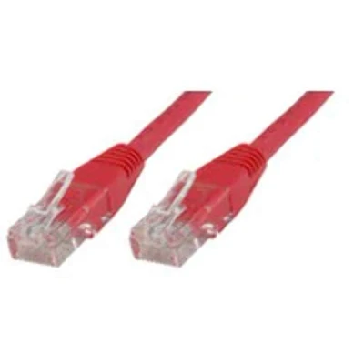 Afbeelding van MicroConnect CAT5e UTP 5 m netwerkkabel (CAT5e) rood