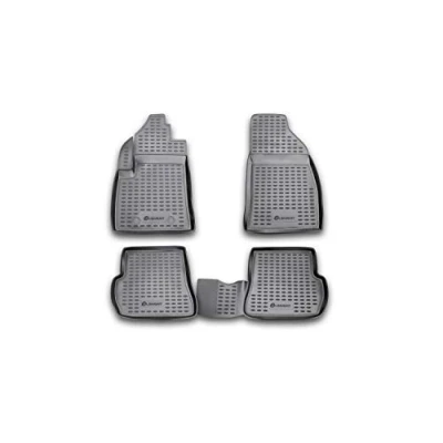 Afbeelding van Rubber matten element Maatwerk vloermatten FORD Fusion 2002 2005 Fiesta 2008 4 stuks
