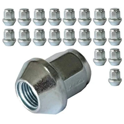 Afbeelding van 20 wielmoeren kegelband gesloten M12x1,25 HEX17 compatibel met Daewoo, Chevrolet Matiz Spark