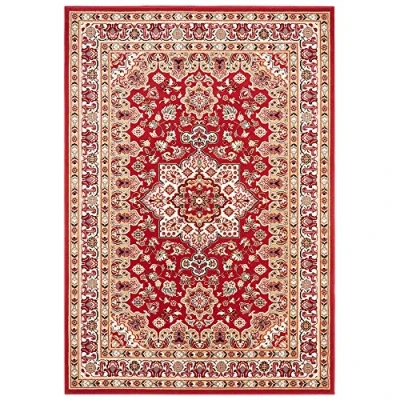 Afbeelding van Vloerkleed Tabriz 160x230cm Rood 123vloerkleed.nl is de online webshop voor vloerkleden en woonaccessoires.