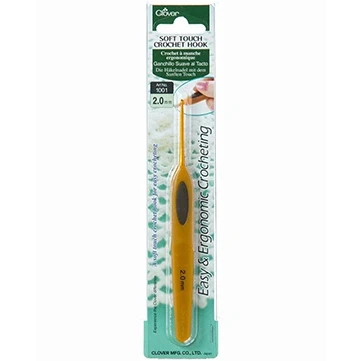 Afbeelding van Clover Soft Touch Haaknaald 2mm