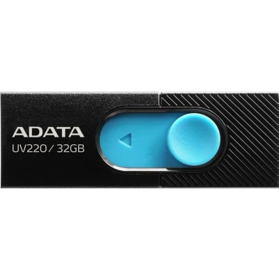 Afbeelding van ADATA UV220 32GB USB 2.0 Capacity Zwart, Blauw Flash Drive