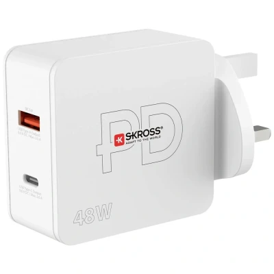 Afbeelding van Skross Multipower Combo+ UK USB oplader