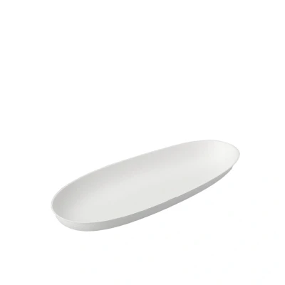 Afbeelding van BIO Schaaltje Suikerriet 210x80mm Wit Bagastro