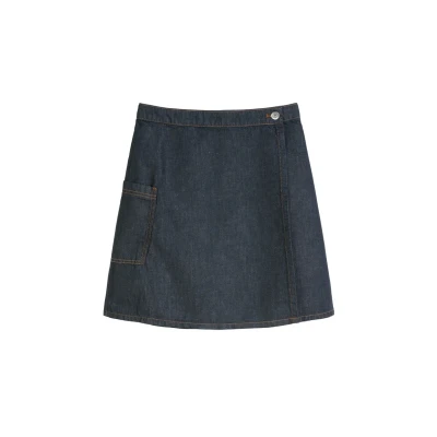 Afbeelding van Marc O&#039;Polo Rok donkerblauw