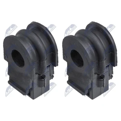 Afbeelding van NTY ZGS NS 054 Lagerbus, stabilisator Vooras links en rechts, Binnen, Links, Buiten NISSAN: Qashqai / Qashqai+2 I