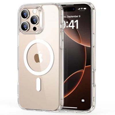 Afbeelding van ESR Telefoonhoesje voor de telefoon 2024 Pro, compatibel met MagSafe, Zero Series, transparant
