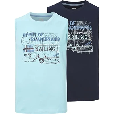 Afbeelding van Jan Vanderstorm T shirt LENNY. (set van 2)