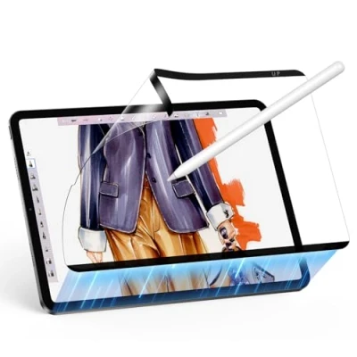 Afbeelding van ESR Magnetic Screenprotector geschikt voor Apple iPad Air 4 (2020) Paper Touch Folie Case Friendly