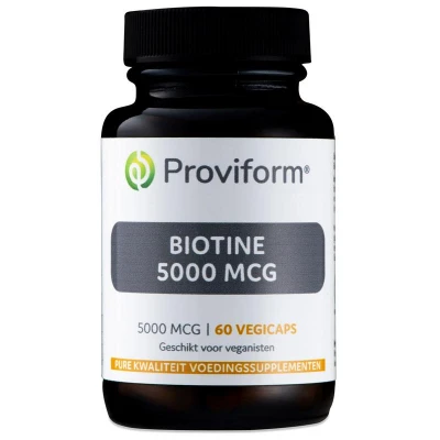 Afbeelding van Proviform Biotine 5000mcg Vegicaps 60st