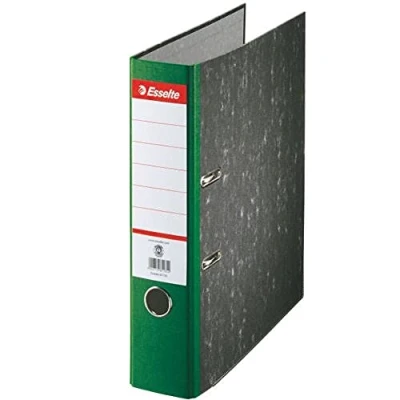 Afbeelding van Leitz, Esselte ordner, standaard, (met sleuven, A4, breed) groen