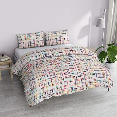 Afbeelding van MB HOME BASIC Dafne&quot; Dekbedovertrek Set, Snakeworld, Dubbel