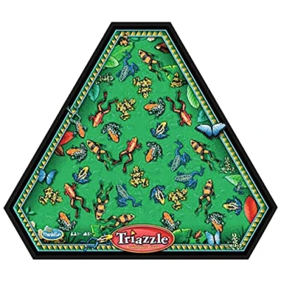Afbeelding van ThinkFun 76490 Triazzle Frösche, ein Logikpuzzle für Kinder und Erwachsene ab 8 Jahren