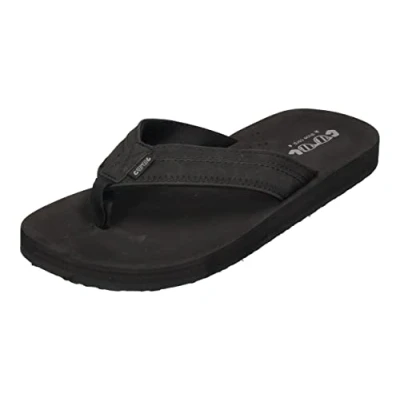 Afbeelding van Cool Shoes heren cloud teenslippers, Noir Black 00001, 45 EU