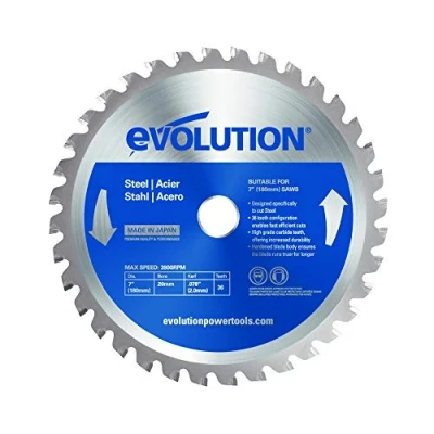 Afbeelding van Evolution EVO 180mm zaagblad voor ijzer 180 X 20.0 2.0 MM 36 T