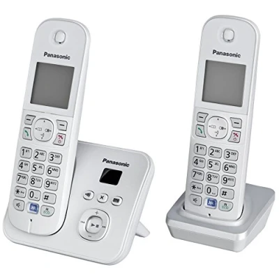 Afbeelding van Panasonic KX TG6822 DECT Nummerherkenning Zilver