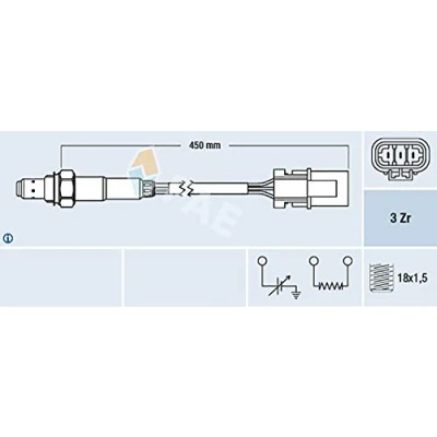 Afbeelding van Fae Lambda sonde 77122