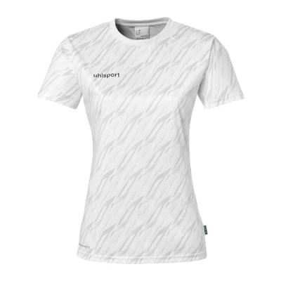 Afbeelding van uhlsport Tshirt print, Dames, Maat: Medium, Weiß