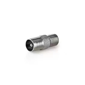 Afbeelding van F connector coax (IEC) adapter Nedis