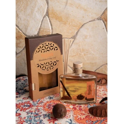 Afbeelding van Mandarijn en laurierblad aroma diffuser