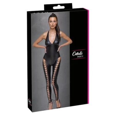 Afbeelding van Jumpsuit met verleidelijke open benen Medium