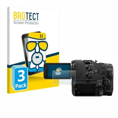 Afbeelding van BROTECT Screenprotector voor Canon EOS C400 Folie Beschermfolie Beschermglas matte (3 Stuks)