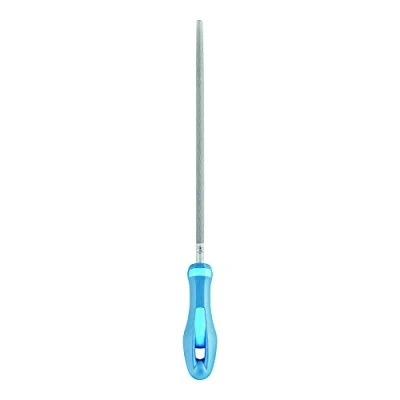 Afbeelding van PFERD 11214258 Werkplaatsvijl rond kap 3 incl. ergonomisch vijlheft Lengte 250 mm 1 stuk(s)