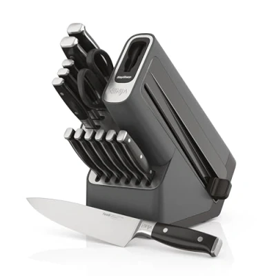 Afbeelding van Ninja Foodi StaySharp Messenblok met Geïntegreerde Slijper Deluxe 14 Delige Set, K32014EUUK