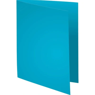 Afbeelding van Exacompta dossiermap Super 180, voor ft A4, pak van 100 stuks, lichtblauw 5 stuks