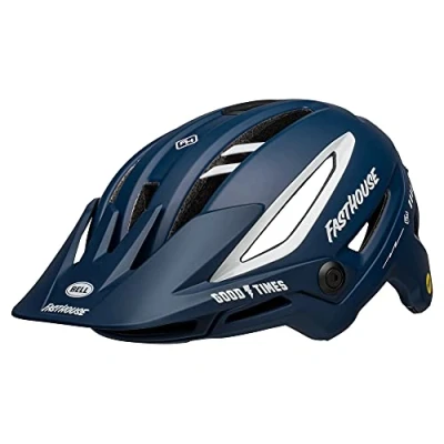 Afbeelding van Fietshelm Bell Sixer Mips Matte Gloss Blue White Fasthouse 55 59 cm