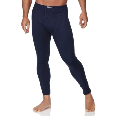 Afbeelding van Timone Heren Thermobroek Sport Sporbroek Lang Katoen TI SS Pants 114 Donkerblauw L