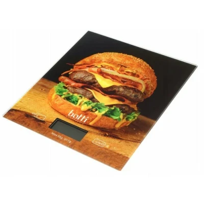 Afbeelding van Botti Electronics Burger precisie keuken weegschaal Met tarra functie 1 gr tot 5 kg