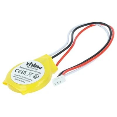 Afbeelding van vhbw BIOS batterij compatibel met Dell Latitude E6400, E6410, E6500, E6510, E5400, E4300 Computer Notebook (200mAh, 3V, Li Ion)