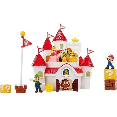 Afbeelding van Super Mario Deluxe Mushroom Kingdom Castle Playset
