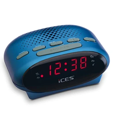 Afbeelding van Alecto Wekkerradio Blauw