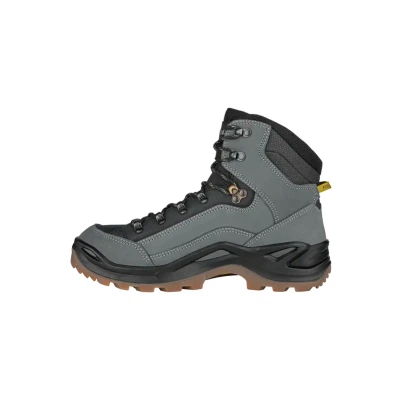 Afbeelding van Lowa Renegade GTX MID Bergschoenen, Heren, Maat: 41, Dunkelgrau/schwarz Leer