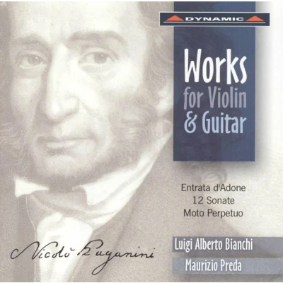 Afbeelding van Luigi Albert Bianchi &amp; Maurizio Preda Paganini: Works For Violin And Guitar (CD)