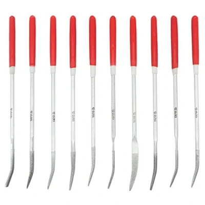 Afbeelding van Yato, Raspen + Vijlen, Diamant naaldvijlen 3x140x30mm 10vnt. YT 6146 (30 mm)