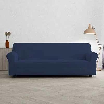 Afbeelding van Sogni e capricci CD PR BLU SCURO 3P &quot;Pretty&quot; bankhoes, donkerblauw, 3 plaatsen